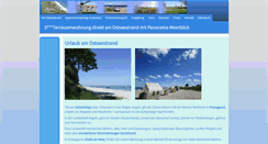 Desktop Screenshot of ostsee-geheimtipp.de
