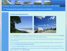 Tablet Screenshot of ostsee-geheimtipp.de